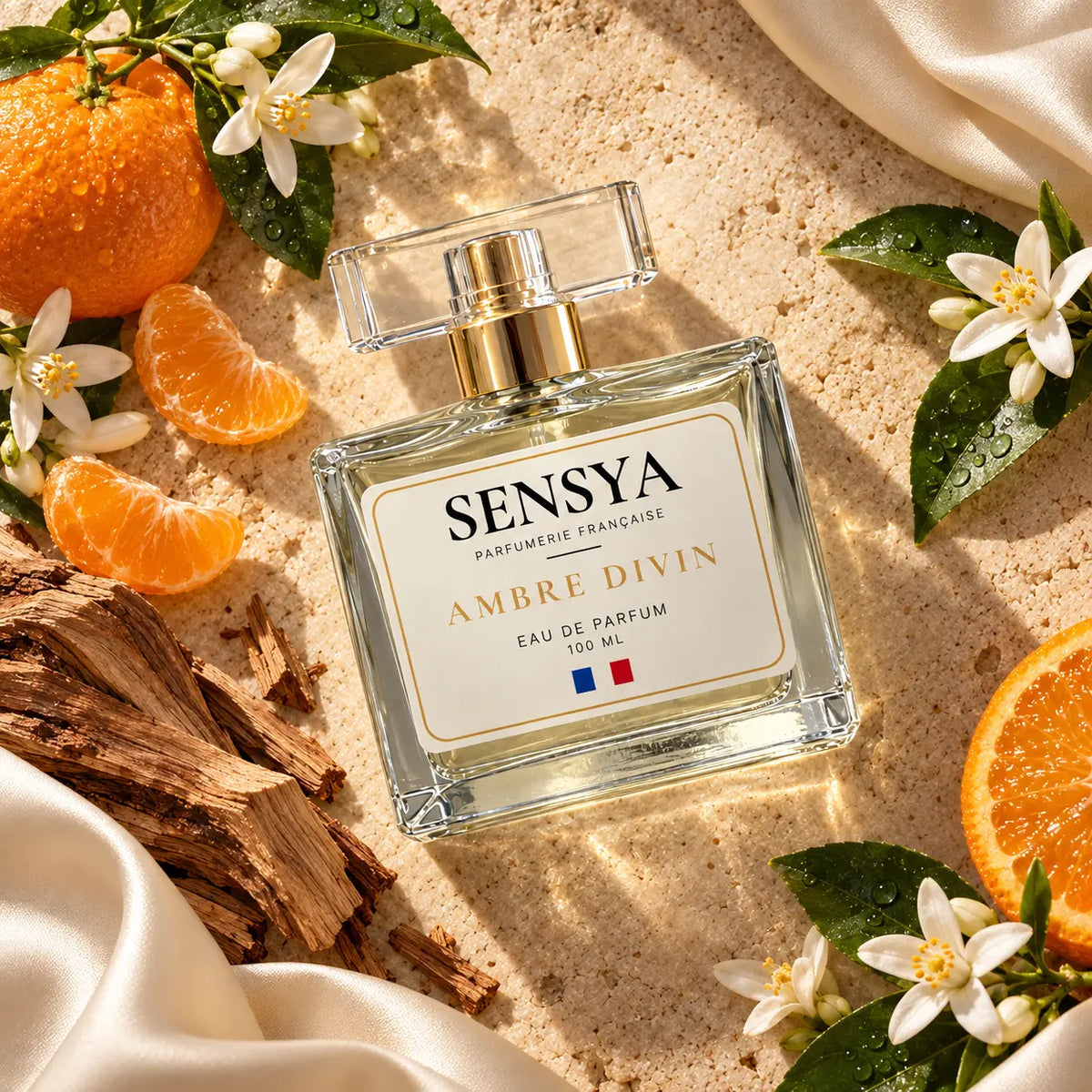 AMBRE DIVIN - Eau de Parfum 100ml Fleuri Boisé
