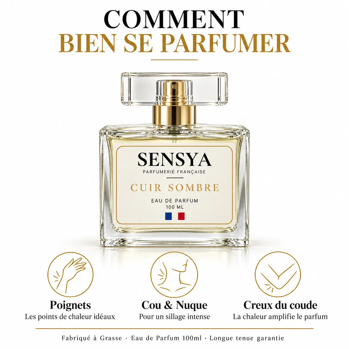 CUIR SOMBRE - Eau de Parfum 100ml Boisé Fumé