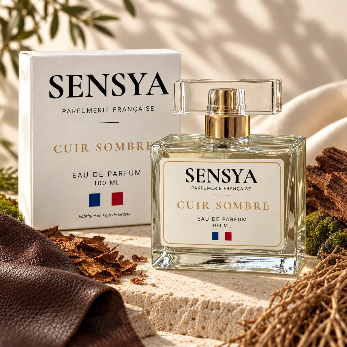 CUIR SOMBRE - Eau de Parfum 100ml Boisé Fumé