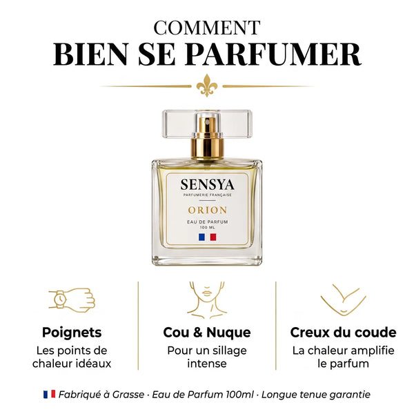 ORION - Eau de Parfum 100ml Oriental Épicé