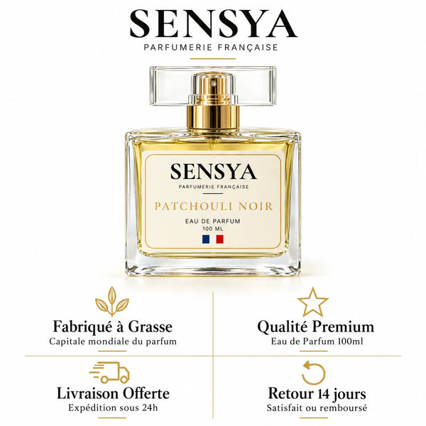 PATCHOULI NOIR - Eau de Parfum 100ml Oriental Vanillé