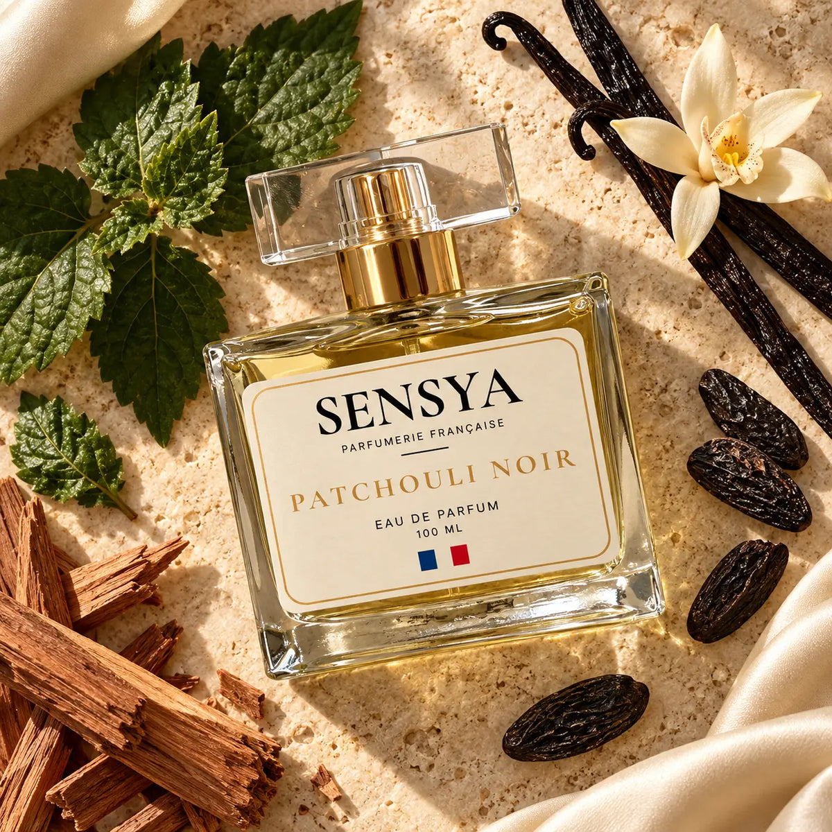 PATCHOULI NOIR - Eau de Parfum 100ml Oriental Vanillé