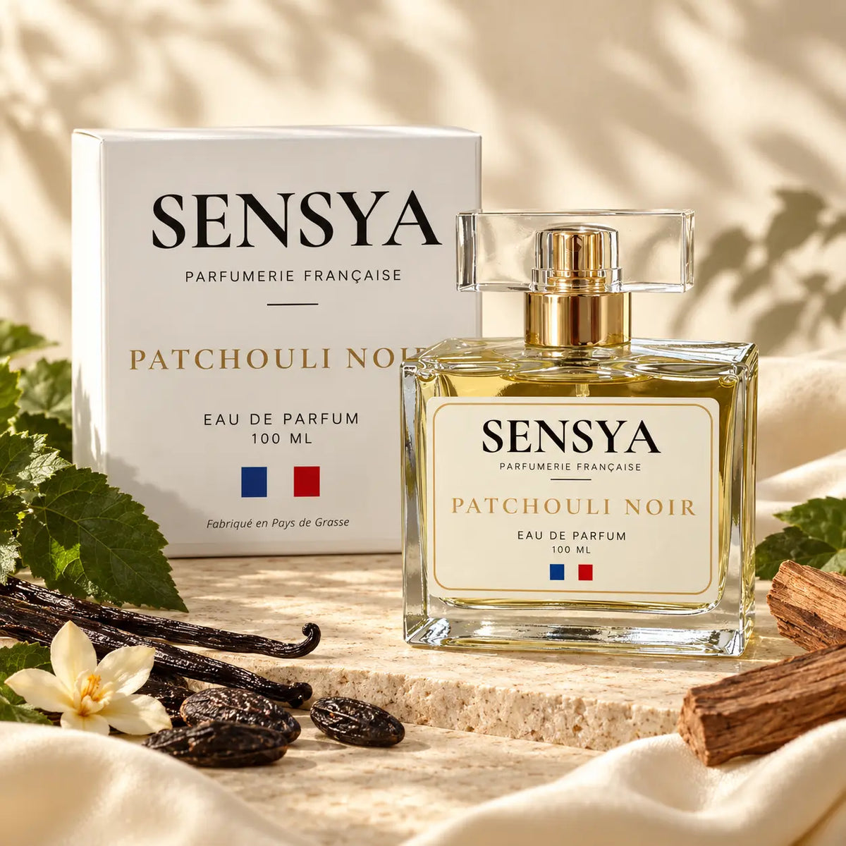 PATCHOULI NOIR - Eau de Parfum 100ml Oriental Vanillé