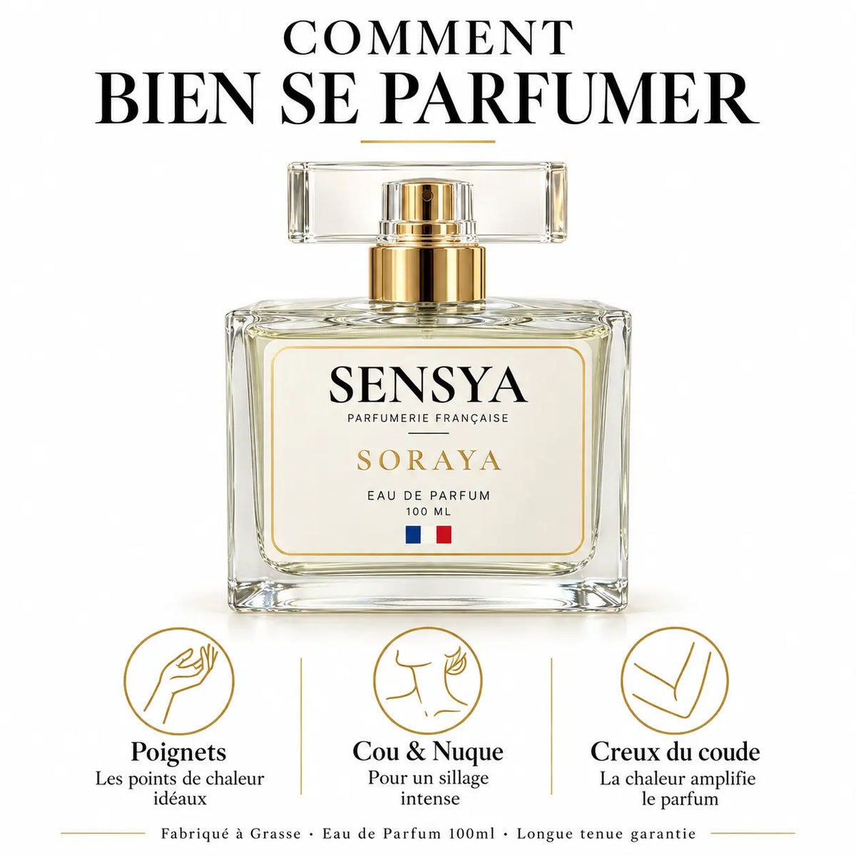 SORAYA - Eau de Parfum 100ml Fleuri Frais