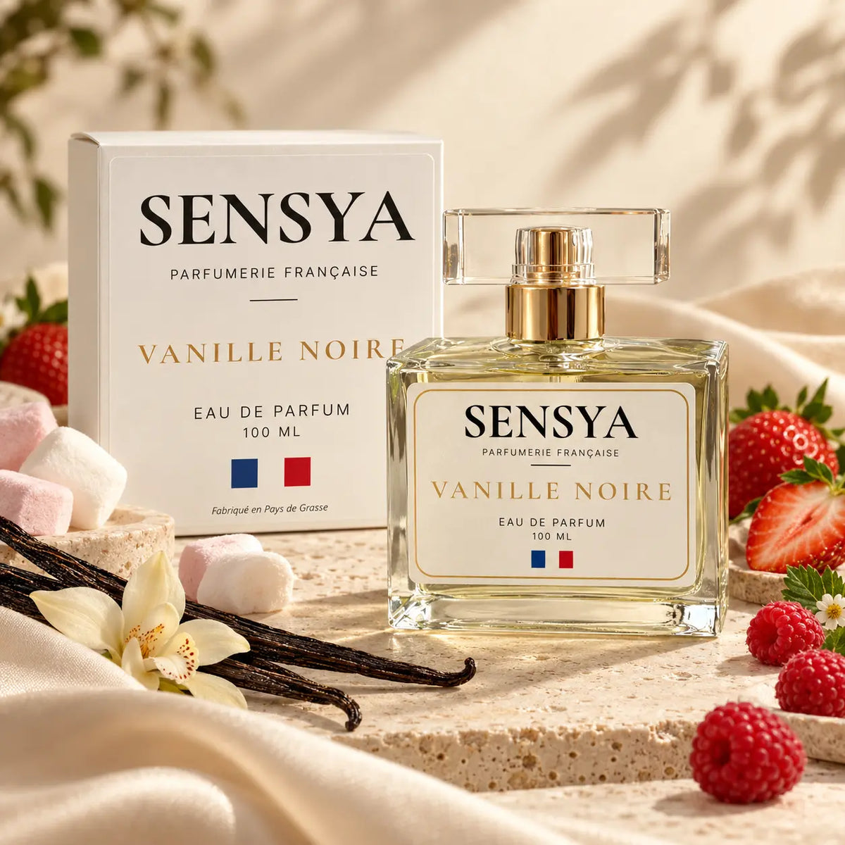 VANILLE NOIR - Eau de Parfum 100ml Fruité Sucré